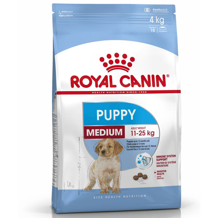 hat cho cho royal canin thuc an cho con giong trung binh Hạt cho chó Royal Canin thức ăn chó con giống trung bình