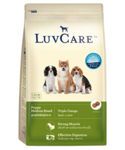Thức ăn cho chó con giống chó trung bình chứa Omega 3-6-9